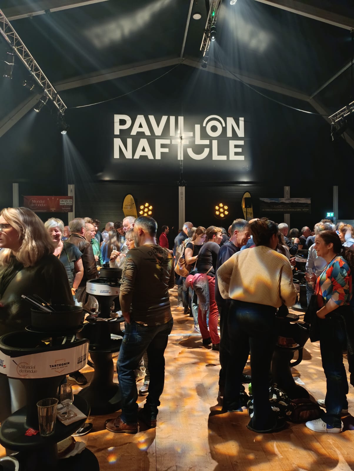 Les arbres à fondue au Pavillon Naftule